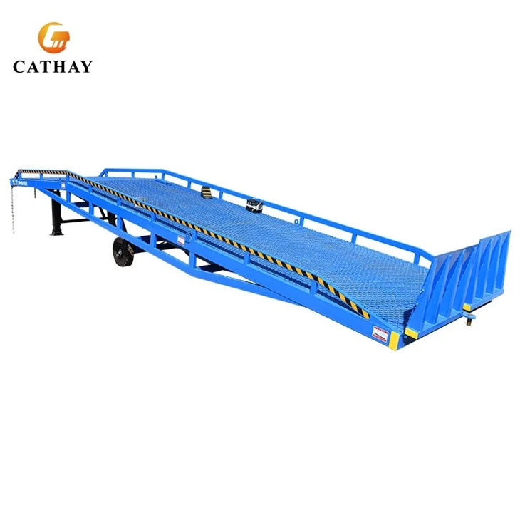 Movable Dock Ramp Forklift